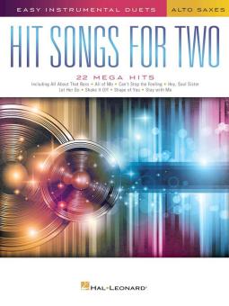 Hit Songs for 2 Alto Saxophones 