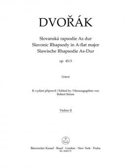Slawische Rhapsodie As-Dur op. 45/3 