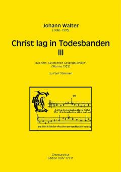 Christ lag in Todesbanden 3 