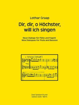 Dir, dir, o Höchster, will ich singen 