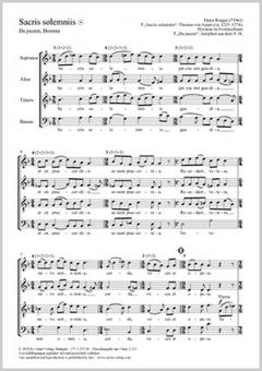 Sacris solemniis Standard