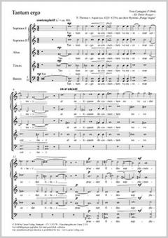 Tantum ergo Standard