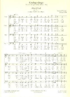 Grabgesänge 