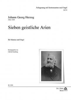 7 geistliche Arien op. 43 