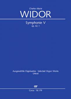 Symphonie No. 5 op. 42,1 Standard