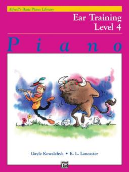 Alfred Basic Piano Course Ear Training Books Level 4 