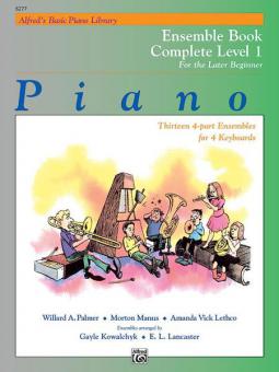 Alfred Basic Piano Course Ensemble Books Complete Level 1A und 1B 