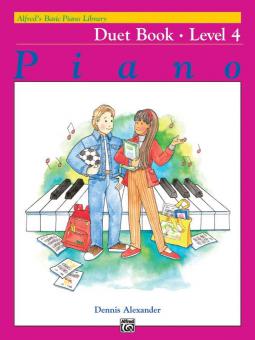 Alfred Basic Piano Course Duet Books Level 4 