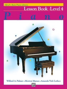 Alfred Basic Piano Course Lesson Book Level 4 