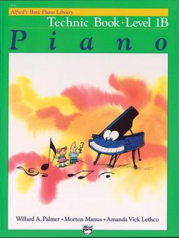 Alfred Basic Piano Course Technic Book Level 1B 