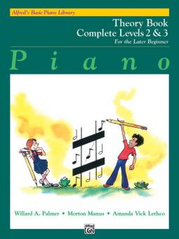 Alfred Basic Piano Course Theory Book Complete Level 2 und 3 