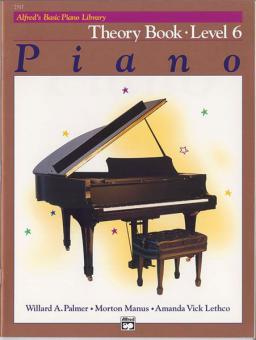Alfred Basic Piano Course Theory Book Level 6 