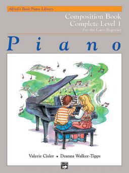 Alfred Basic Piano Course Composition Books 