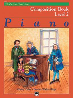 Alfred Basic Piano Course Composition Books Level 2 