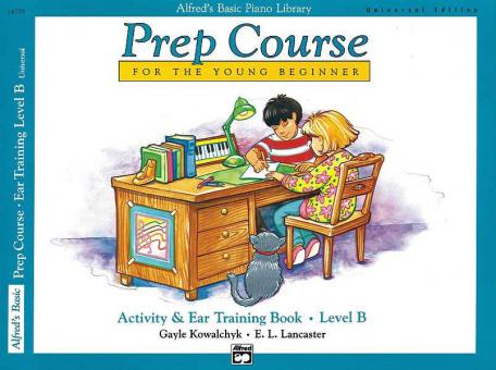 Alfred's Basic Piano Prep Course: Activity & Ear Training Book B 