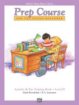 Alfred's Basic Piano Prep Course: Activity & Ear Training Book D 