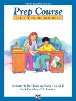 Alfred's Basic Piano Prep Course: Activity & Ear Training Book E 