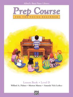 Alfred Prep Course Lesson Book Level D 