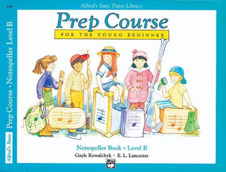 Alfred's Basic Piano Prep Course: Notespeller Book B 