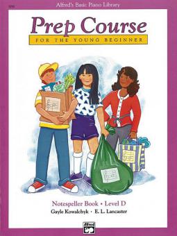 Alfred Prep Course Notespeller Book Level D 