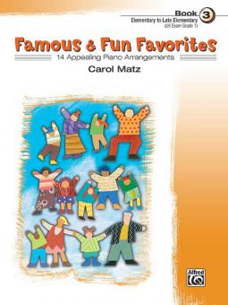 Famous & Fun Familiar Favorites Buch 3 Standard
