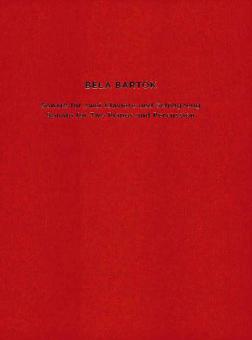 Sonata for 2 Pianos and Percussion 