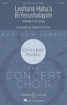 Leshuana Haba'a BiYerushalayim 