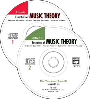 Essentials of Music Theory: Ear Training CDs 1 & 2 Combined 