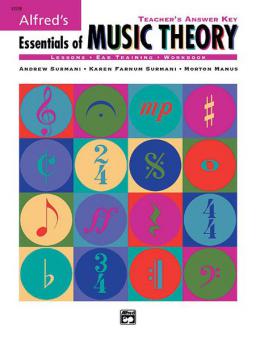 Essentials Of Music Theory: Teacher's Answer Key 