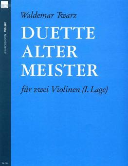 Duette alter Meister für 2 Violinen (I. Lage) 