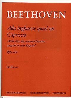 Alla ingharese quasi un Capriccio G-Dur 