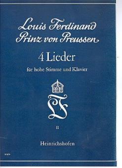 4 Lieder nach Gedichten von Frank Thiess 