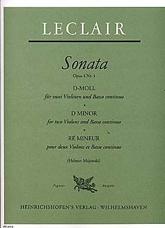 Triosonate in d-Moll op. 4 Nr. 1 