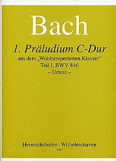 Präludium Nr. 1 C-Dur aus dem Wohltemperierten Klavier Teil 1 