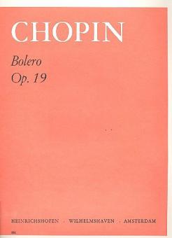 Bolero op. 19 