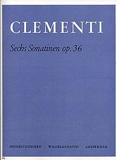 6 Sonatinen op. 36 