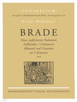 Newe außerlesene Paduanen, Galliarden/Cantzonen, Teil 1 