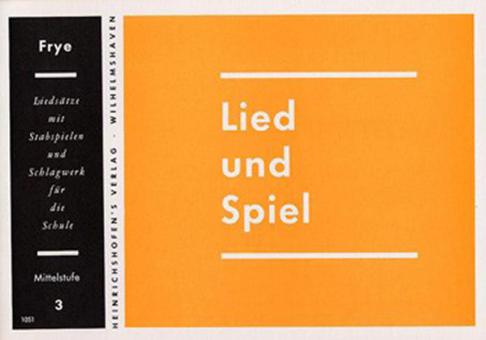 Lied und Spiel Heft 3: Mittelstufe 