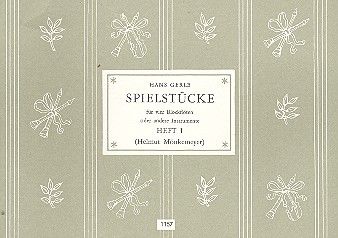 Spielstücke für vier Blockflöten Heft 1 