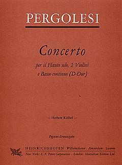 Concerto per il Flauto solo, 2 Violini e Basso continuo (D-Dur) 