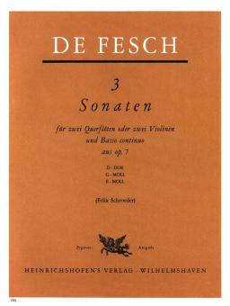 3 Sonaten op. 7 