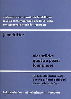 4 Stücke für Blockflötentrio 