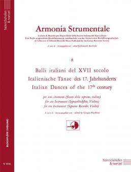 Italienische Tänze des 17. Jahrhunderts 8 