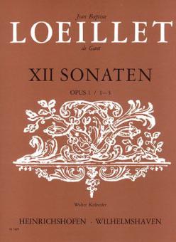12 Sonaten op. 1 Heft 1 