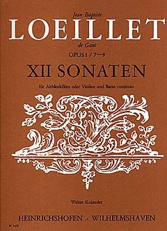 12 Sonaten op. 1 Heft 3 