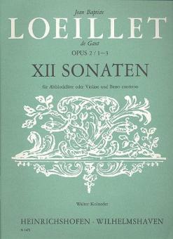12 Sonaten op. 2 Heft 1 