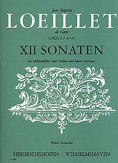 12 Sonaten op. 3 Heft 2 