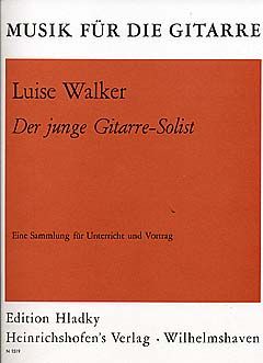Der junge Gitarre-Solist 