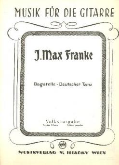 Bagatelle und Deutscher Tanz 