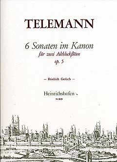 6 Sonaten im Kanon op. 5 